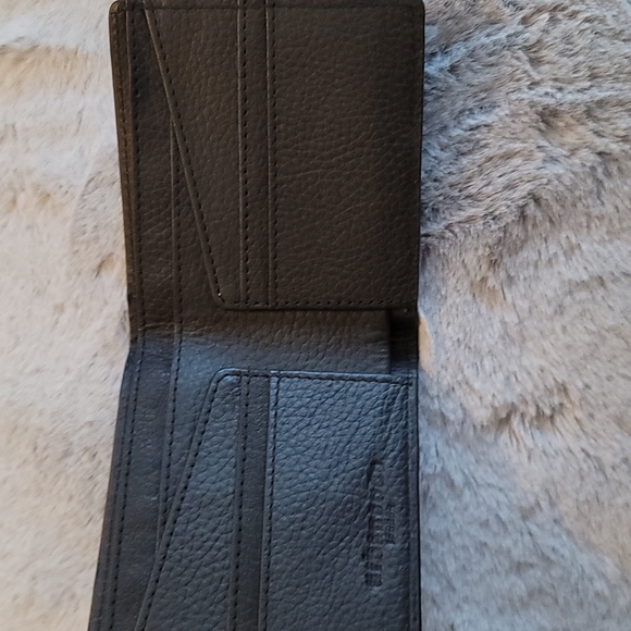 Urbancode London Pebbled Leather Wallet Black - Picture 7 of 13